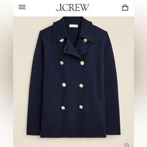 J. CREW Warwick Sweater Blazer